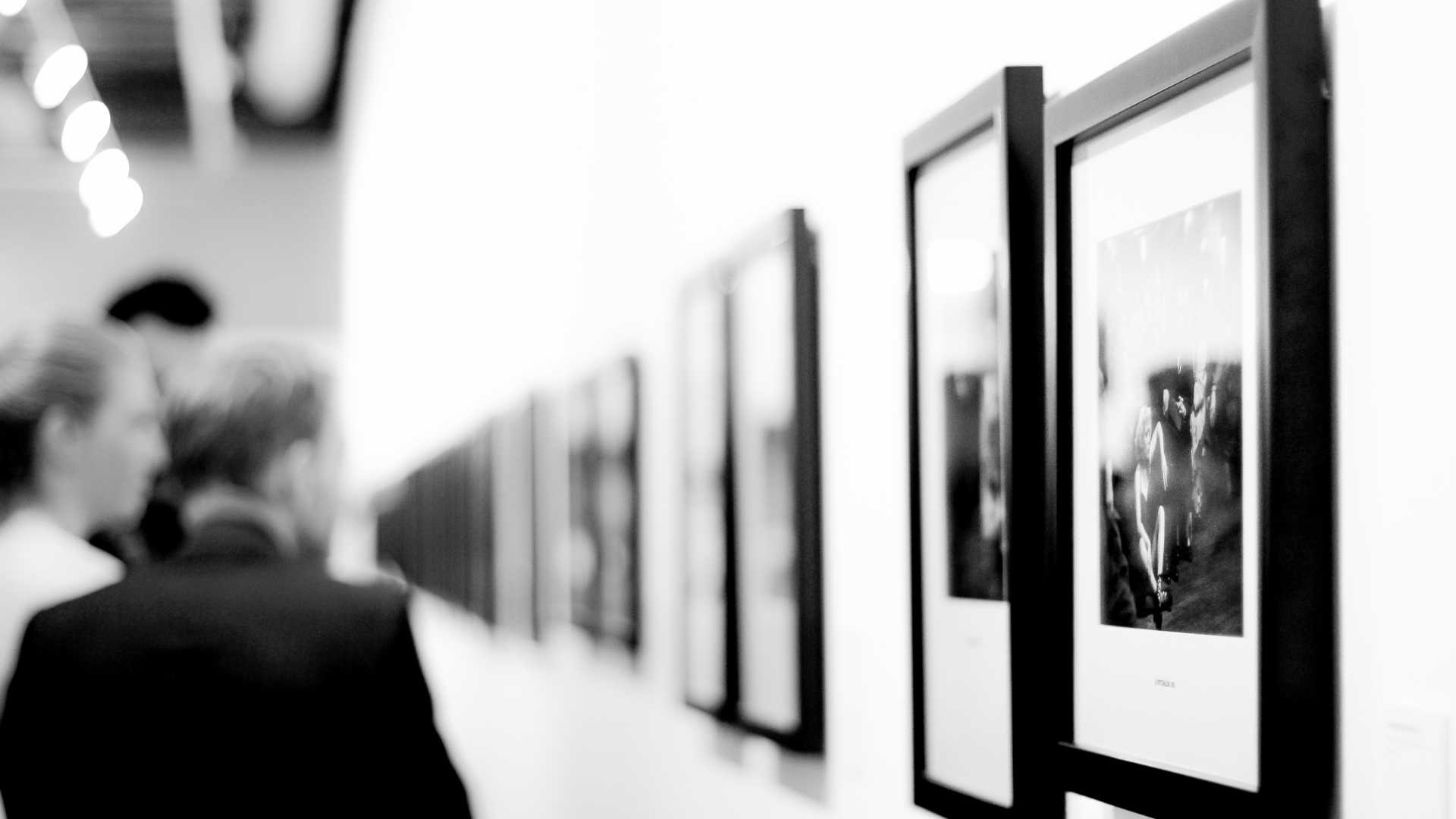 Exposition de photographie en noir et blanc