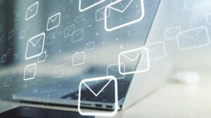 E-mail sur ordinateur