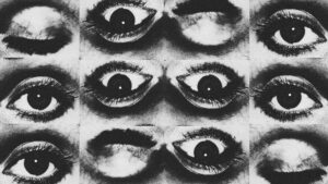 Collage avec des yeux