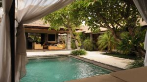 Résidence avec piscine