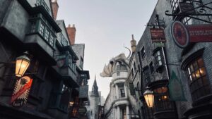 Décors du chemin de traverse des films Harry Potter